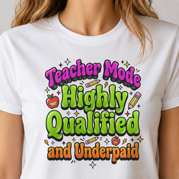 Teacher — Bold Pop t-shirt design
